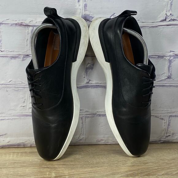 Wolf & Shepherd Crossover Longwing Men\'s 9.5 Black Leather Hybrid Dress Shoes main image 3